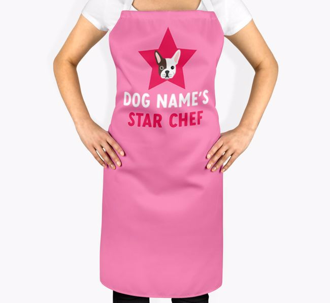 {dogsName}'s Star Chef: Personalised {breedFullName} Apron 
